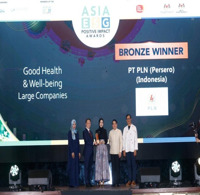 Wujudkan Budaya Kerja Sehat Berkelanjutan, PLN Banten Raih Penghargaan Internasional